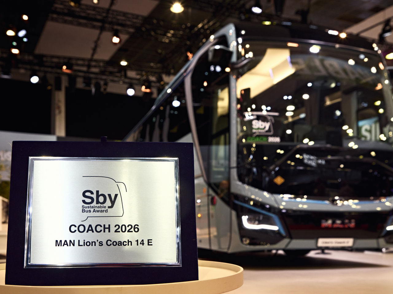 Auszeichnung als „Sustainable Bus of the Year 2026"